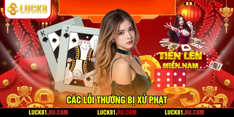 Các lỗi thường bị xử phạt